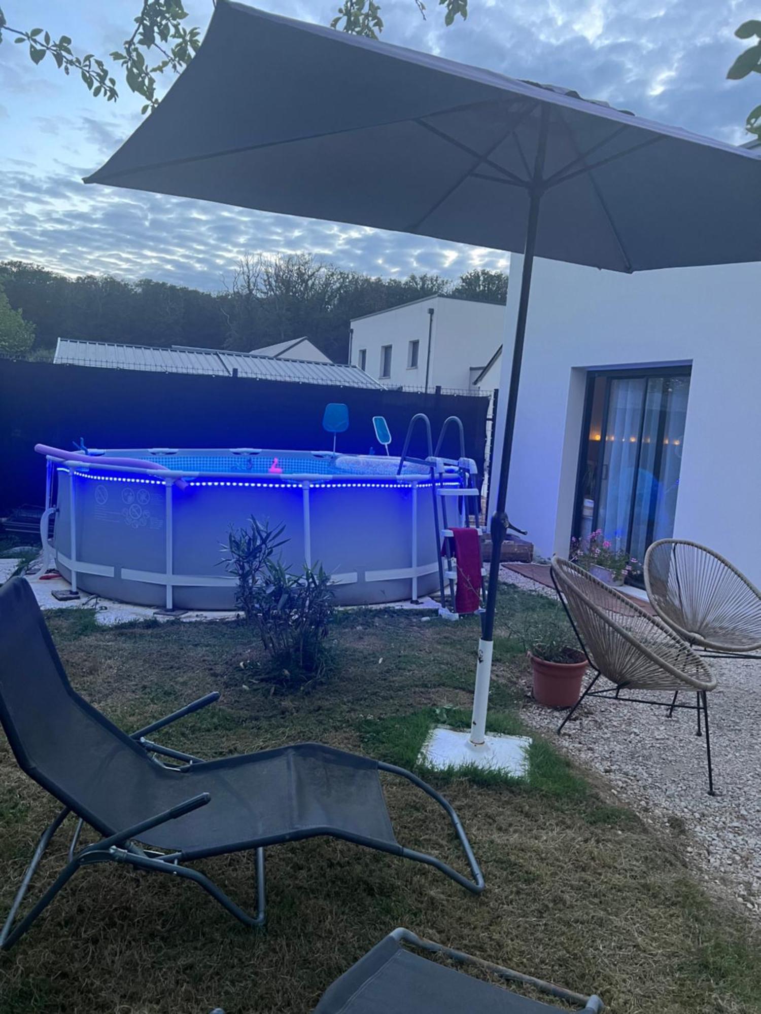 Quiniere - Entre Lac Et Foret - Hebergement Independant Avec Espace Kitchenette Blois Eksteriør billede